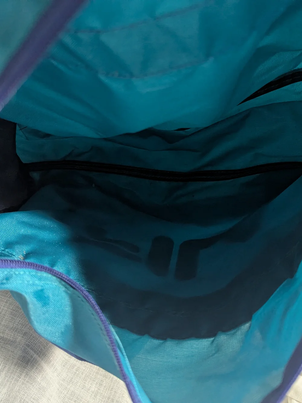 FILA Teal Blue Duffle Bag Travel Carry-on Day Tripper Athletic
